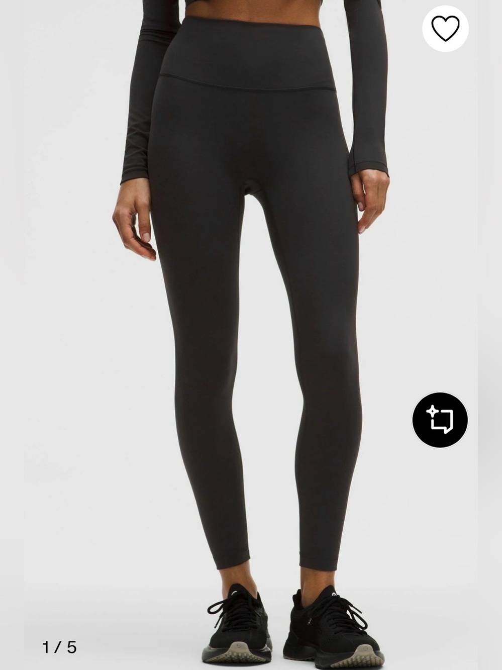Lumulemon Grey Legging - Picture 2 of 6